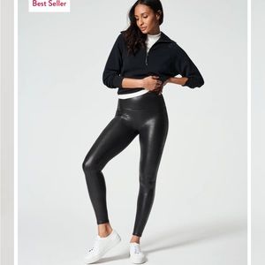 Spanx faux leather leggings
